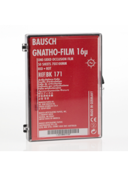 BAUSH GNATO-FILM Мягкая окклюзионная пленка, односторонняя, цвет КРАСНЫЙ оптом