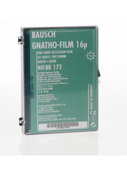 BAUSH GNATO-FILM Мягкая окклюзионная пленка, односторонняя, цвет ЗЕЛЕНЫЙ оптом