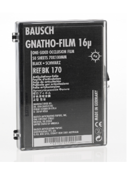 BAUSH GNATO-FILM Мягкая окклюзионная пленка, односторонняя, цвет ЧЕРНЫЙ оптом
