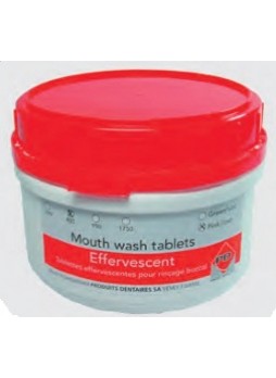 EFFERVESCENT MOUTH WASH TABLETS - [Эфервэсент Мауфь Вош Тэблетс] - Таблетки  шипучие для полоскания полости рта, розовые (500 шт) оптом