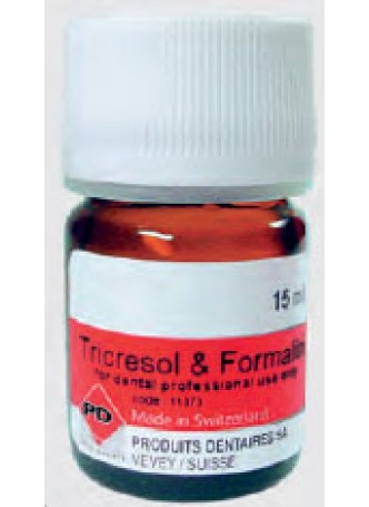TRICRESOL AND FORMALIN (FORMOCRESOL) -  раствор ля дезинфекции каналов с некротизированной (гнойной) пульпы. оптом