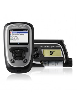 Инсулиновый насос с глюкометром с непрерывным мониторингом Accu-Chek Combo