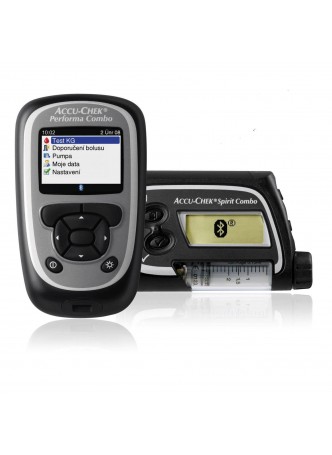 Инсулиновый насос с глюкометром с непрерывным мониторингом Accu-Chek Combo