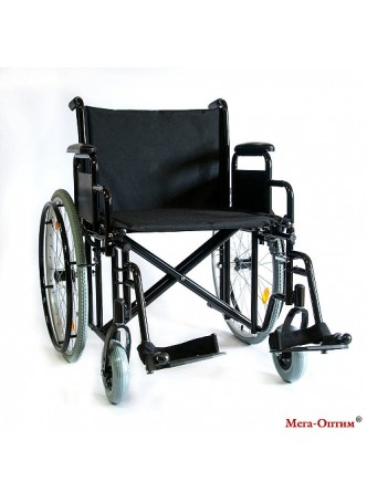 Инвалидное кресло-коляска алюминиевая Мега-Оптим 711AE