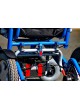 Кресло-коляска электрическая ПОНИ 6-1С (43см) красный металлик оптом