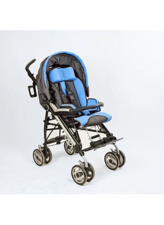 Кресло-коляска Fumagalli PLIKO (Синяя) оптом