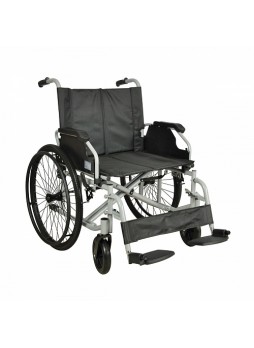 Кресло-коляска (ММ) FS209AE-61 (МК-009/60) механическая стальная
