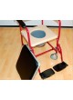 Кресло-каталка Оптим FS692-45 с санит. устройством оптом