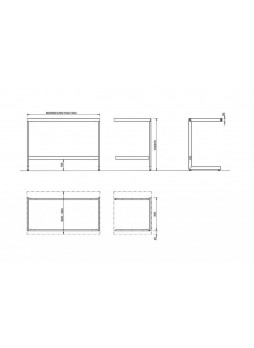 Лабораторный стол C-frame