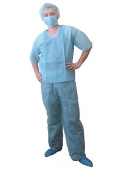 Костюм хирургический (рубашка и брюки)(стерильный р.54-58 ) оптом
