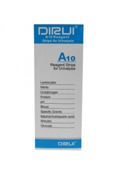 Реагентные полоски DIRUI A10 для анализатора мочи, 10 параметров оптом