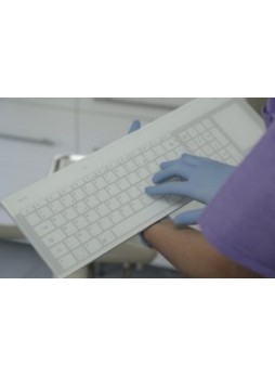 Медицинская клавиатура из стекла SLIM 1011