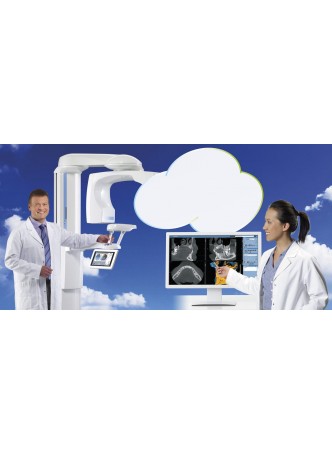 «облачные» вычисления для обработки снимков зубов Planmeca Romexis Cloud