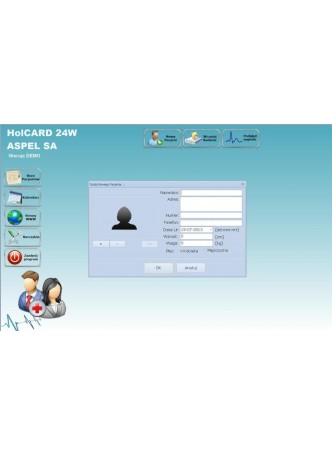 Программное обеспечение для электрокардиографии HolCARD 24W software v.081