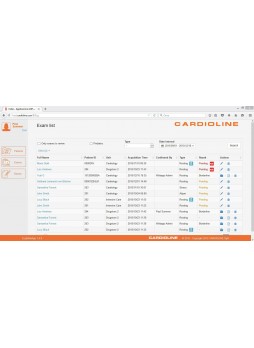 Программное обеспечение для электрокардиографии WebApp HOSPITAL