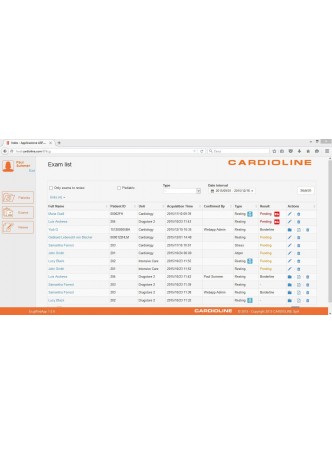 Программное обеспечение для электрокардиографии WebApp HOSPITAL оптом