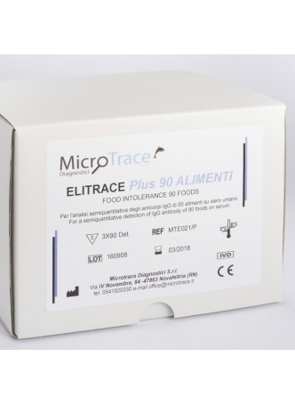 Набор для тестов на пищевую непереносимость ELITRACE