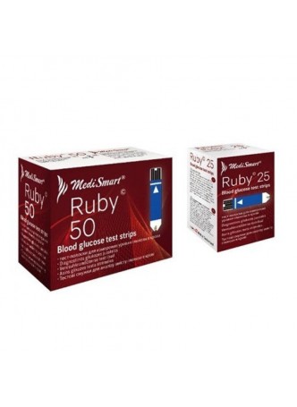 Тест-полоска для диабета MediSmart® Ruby оптом