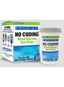 Тест-полоска гликемии Prodigy® No Coding