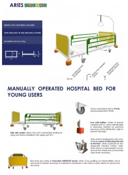 Кровать для больниц ARIES JUNIOR