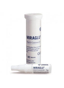 Хирургический клей для закрытия кожных ран Miraglu®