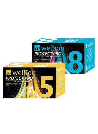 Игла для инъекции инсулина Wellion PROTECT PRO