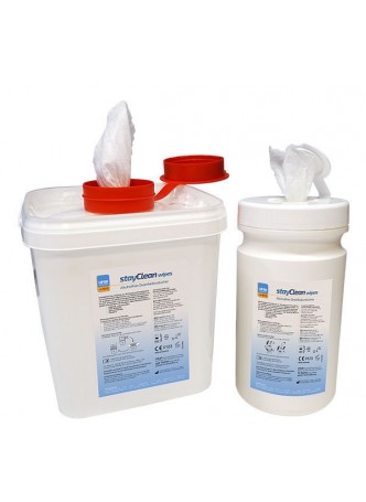 Очищающие салфетки дезинфицирующее средство stayClean wipes оптом