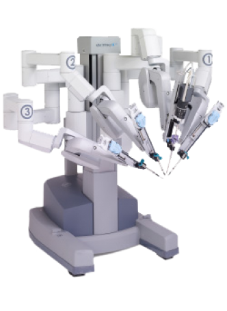 Роботизированная хирургическая система da Vinci SI (медицинский робот)
