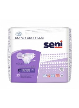 Подгузники для взрослых SUPER SENI PLUS Large по 10 шт. (SE-094-LA10-A02)