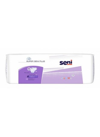 Подгузники для взрослых SUPER SENI PLUS Medium по 30 шт. (SE-094-ME30-A02) оптом