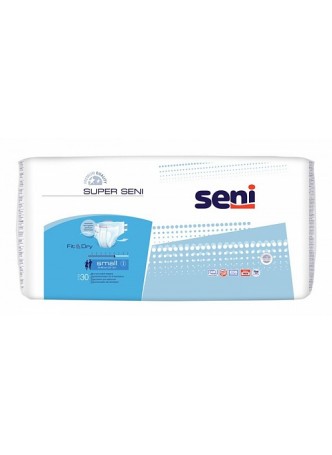 Подгузники для взрослых SUPER SENI Small по 30 шт. (SE-094-SM30-A01) оптом