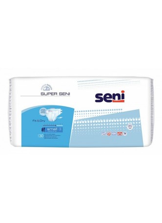 Подгузники для взрослых SUPER SENI Small по 30 шт. (SE-094-SM30-A01) оптом