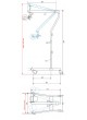 Светодиодный светильник для осмотра X4 оптом