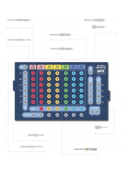 Комплект инструментов для стоматологической имплантологии