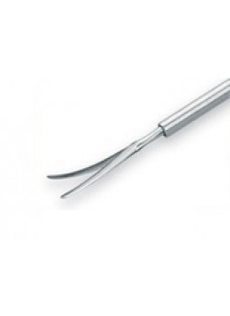 Многоразовый овальный изогнутый пинцет/ножницы,23 Ga/0,6 мм