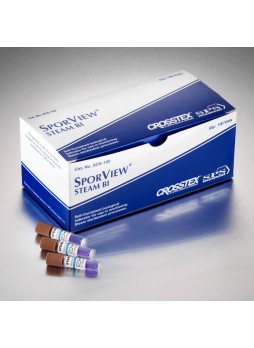 Биодиндикатор для стерилизации паром SporView® SCS-100, SCS-106