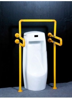 Поручень для санитарно-гигиенических комнат 8807 (диаметр 3,5 см) желтый