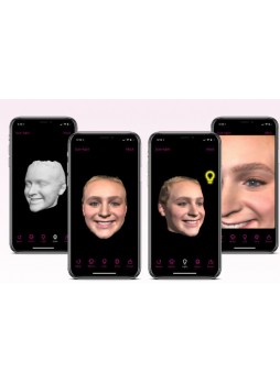 Приложение iOS для лицевого моделирования FaceApp