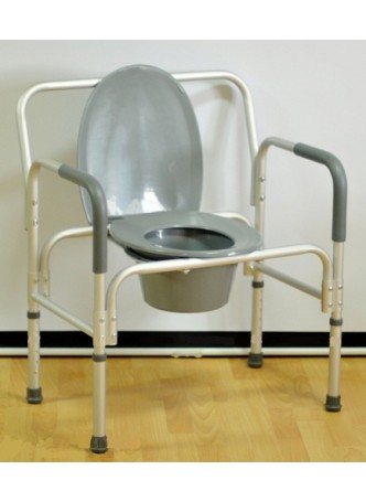 Кресло-стул с санитарным оснащением повышенной грузоподъемности PR7007L оптом