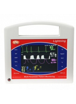 Ветеринарный многопараметрический монитор пациента Lightning